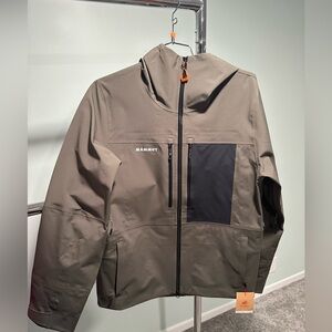 Mammut Stoney HS Hooded Jacket Men -medium, dark marsh